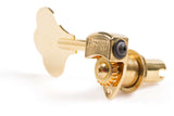 Hipshot Ultralite USA Tuner HB6C 3/8 Gold - 5 String 3x2 Set Auth Dealer