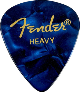 Fender 351 Premium Picks Blue Moto Heavy 12-pack 098-0351-902 | SportHiTech