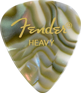 Fender 351 Premium Picks Abalone Moto Heavy Picks, 12-pack 098-0351-957 | SportHiTech