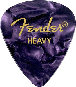 Fender 351 Premium Picks Purple Moto Heavy Picks, 12-pack 198-0351-976 | SportHiTech