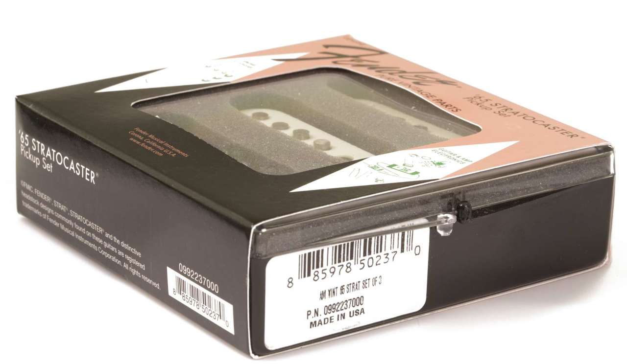 Fender Pure Vintage '65 Strat Pickups, Set of 3, 099-2237-000