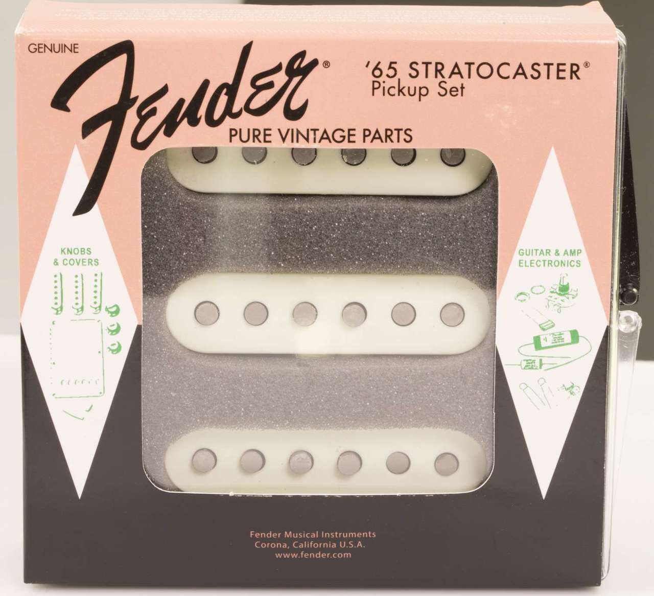Fender Pure Vintage '65 Strat Pickups, Set of 3, 099-2237-000