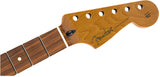 Fender Roasted Maple Stratocaster Neck 12" Pau Ferro Flat Oval 099-0403-920 | SportHiTech