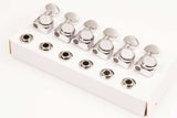 Fender Strat Tele 2 pin chrome locking tuners, Round button 099-0818-500 | SportHiTech