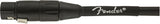 Fender Professional Series Microphone Cable, 25', Black | SportHiTech