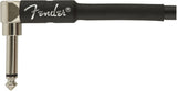 Fender Professional Series Instrument Cable, Straight/Angle, 18.6' Black | SportHiTech