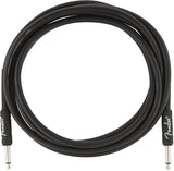 Fender Professional Series Instrument Cable, Straight/Straight 10' Black | SportHiTech