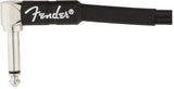 Fender Professional Series Instrument Cables, Straight/Angle, 15', Black | SportHiTech
