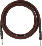 Fender Professional Series Instrument Cables, 10', Red Tweed | SportHiTech