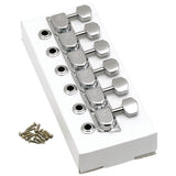 Fender 099-0822-100 6 inline chrome 'F' 70's Style tuners | SportHiTech