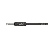 Fender Professional Series Coil Cable, Straight-Angle, 30', Gray Tweed | SportHiTech