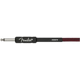 Fender Professional Series Coil Cable, Straight-Angle, 30', Red Tweed | SportHiTech
