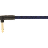 Fender Festival Instrument Cable 10 ft Angle/Straight Hemp, Blue Dream | SportHiTech