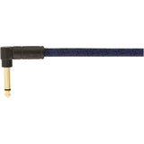 Fender Festival Instrument Cable 18.6 ft Angle/Straight Hemp, Blue Dream | SportHiTech