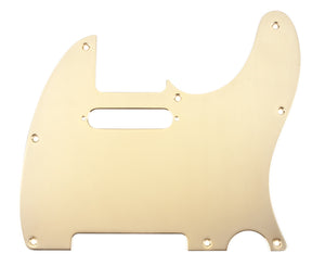 Fender 8-Hole Mount Gold Plated Telecaster Pickguard - 099-1355-200 | SportHiTech