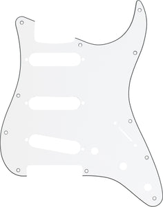 Fender Modern Pickguard, Stratocaster, 11-Hole - Black