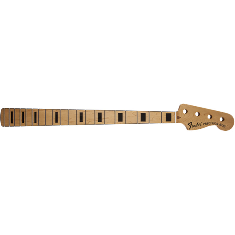 Fender Classic Series 70's Precision Bass Neck, Block Inlay, Maple