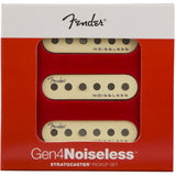 Genuine Fender Gen 4 Noiseless Stratocaster Pickups, Set of 3, 099-2260-000