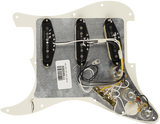 Fender USA Pre-Wired Strat Pickguard Vintage Noiseless SSS Parchment | SportHiTech