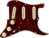 Fender USA Pre-Wired Strat Pickguard Hot Noiseless SSS Tortoise Shell | SportHiTech