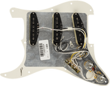 Fender USA Pre-Wired Strat Pickguard Hot Noiseless SSS Parchment | SportHiTech
