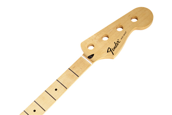 Fender Standard Series Jazz Bass Neck, 20 Medium Jumbo Frets - Maple | SportHiTech