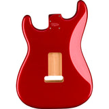 Fender Deluxe Series Stratocaster HSH Alder Body 2 Point Bridge Mount, Candy Apple Red | SportHiTech