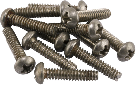 Fender Road Worn Pickup and Selector Switch Screws (12) 099-7212-000 | SportHiTech