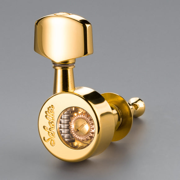 Genuine Schaller Germany Da Vinci Tuners, 3x3 Gold 10100523