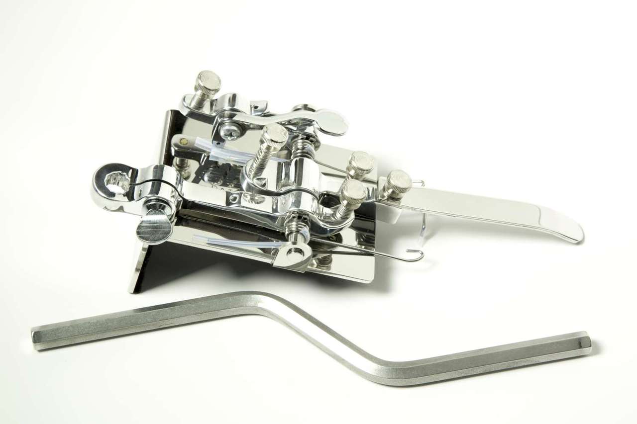 Hipshot B Bender with Drop D Lever and G Palm Lever - Chrome