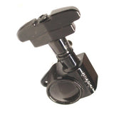 Grover 109BC Super Rotomatic Imperial 3x3 tuners, Black Chrome