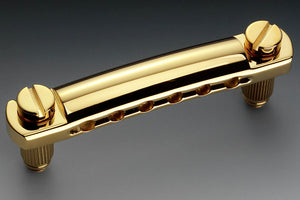 Genuine Schaller Germany Stop Tailpiece, Gold 12050500