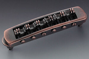 Genuine Schaller Germany STM Roller Tunematic Bridge, Vintage Copper 12080800