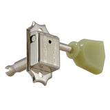 Genuine Grover Deluxe SD90 3+3 Nickel, Keystone Buttons, Safety Post 133NK