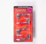 Grover 144C4 Mini Bass Guitar Tuners 4 Inline Chrome