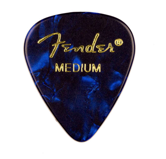 Fender 351 Premium Picks, 144 pack, Blue Moto Medium 198-2351-302 | SportHiTech