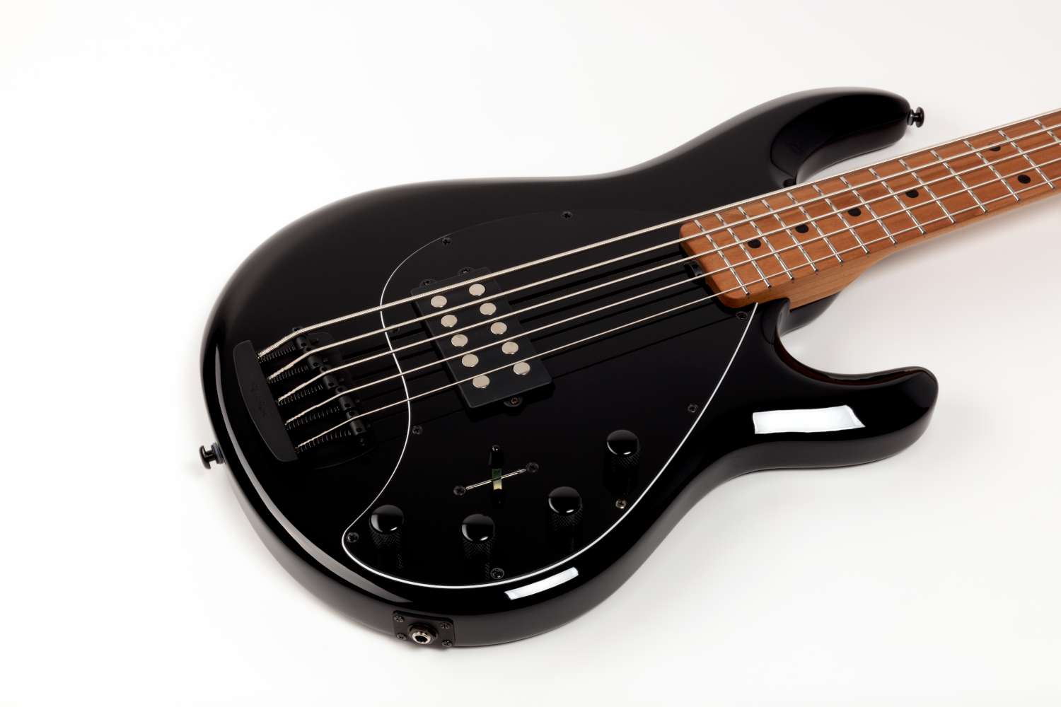 Music Man USA Stingray Special 5 String Bass Black Roasted Maple/Maple –  SportHiTech