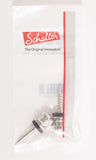 Genuine Schaller S-Lock Straplock Replacement buttons - pair - Nickel 24030100