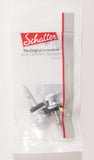 Genuine Schaller S-Lock Straplock Replacement buttons - pair - Satin Chrome 24030300