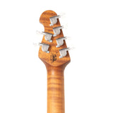 Ernie Ball Music Man USA Axis Guitar Roasted Amber Flame w/case