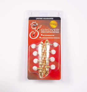 Genuine Grover Mandolin Pro F-Style Gold 4+4 set