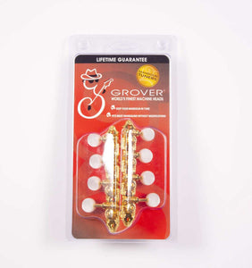 Genuine Grover Mandolin Pro Vintage F-Style Gold 4+4 set