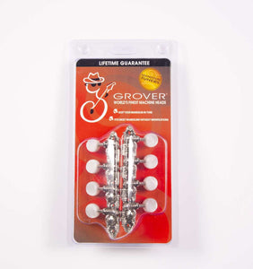 Genuine Grover Mandolin Pro/A Style Nickel 4+4 set