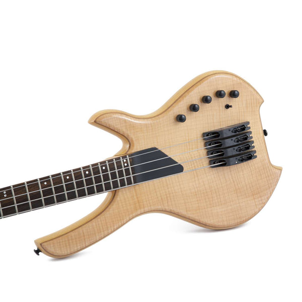 Lightwave Saber 4 String Bass, Optical, Trans Natural Flame top SVL4F- –  SportHiTech