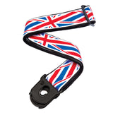 D'Addario Planet Lock Guitar Strap, Union Jack