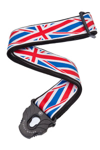 D'Addario Planet Lock Guitar Strap, Union Jack