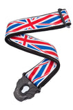 D'Addario Planet Lock Guitar Strap, Union Jack