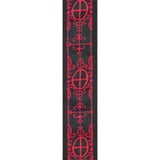 D'Addario Planet Lock Guitar Strap, Woven, Voodoo w/ Pad 50mm