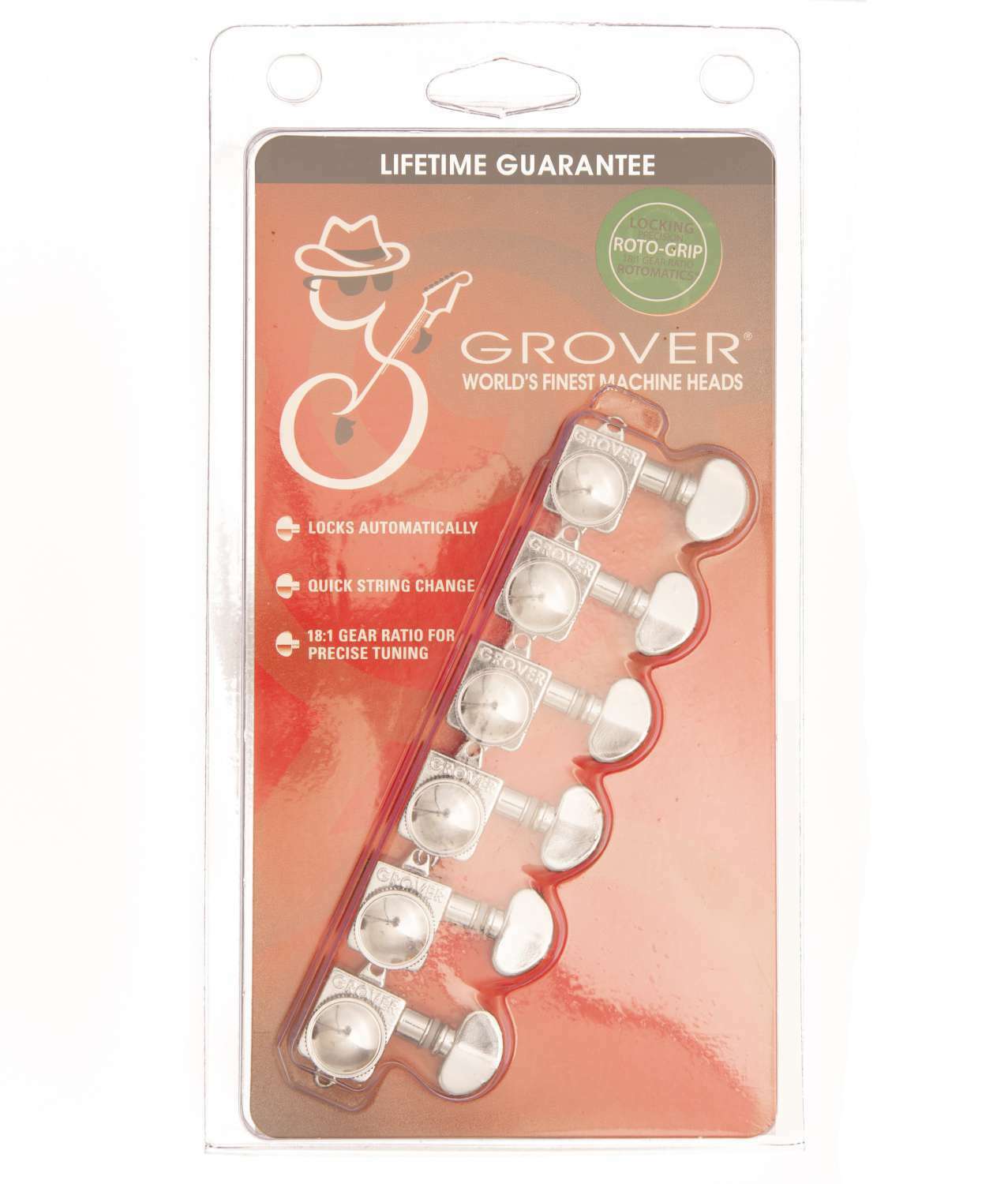 Genuine Grover 505FVC Roto-Grip Locking Vintage Fender 6 Inline