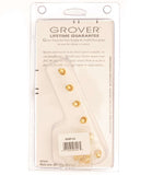 Genuine Grover 505FVG Roto-Grip Locking Vintage Fender 6 Inline, Gold